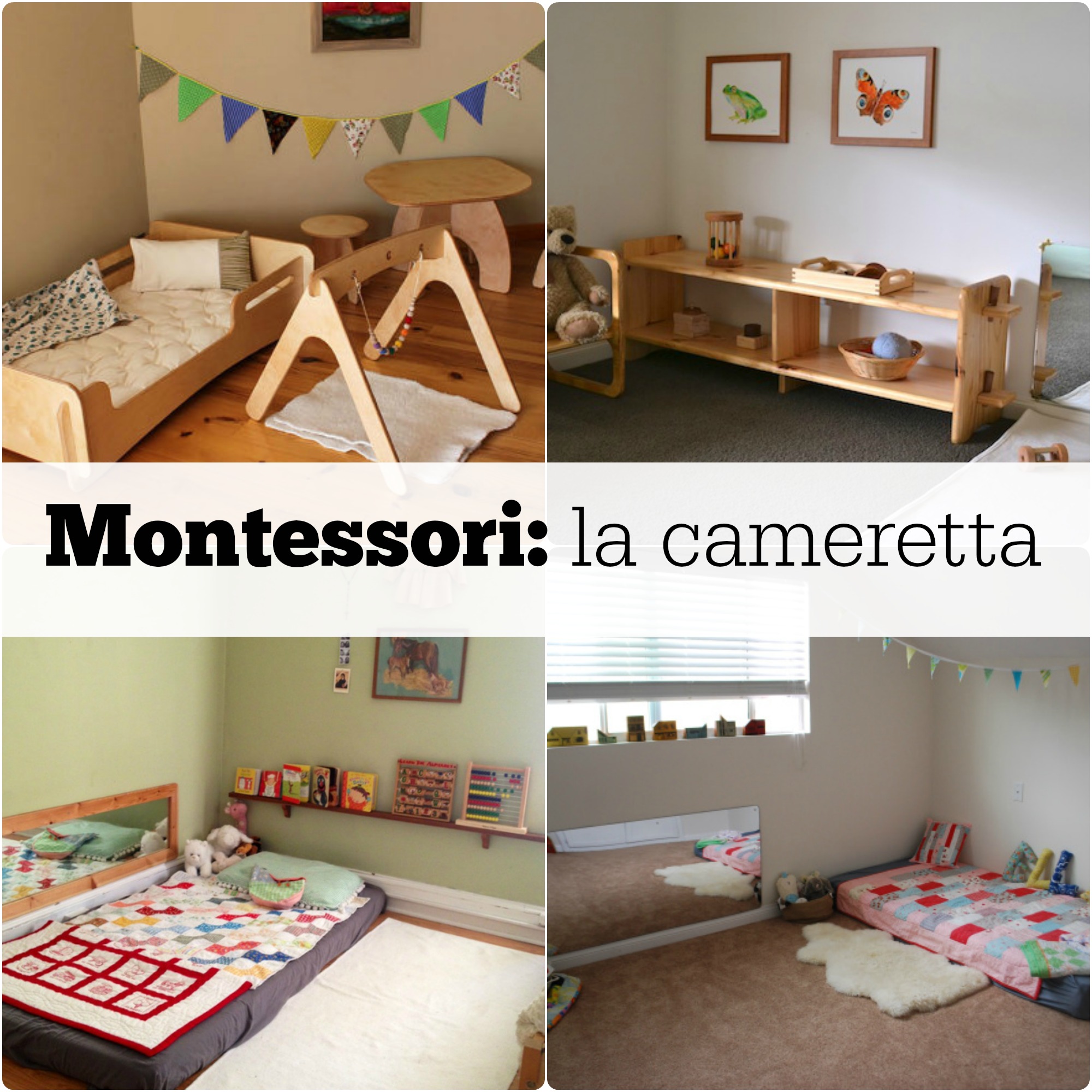 Montessori: la cameretta babygreen