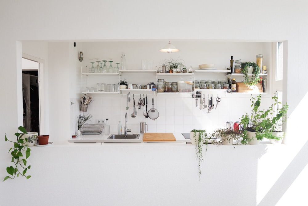 avere cucina pulita