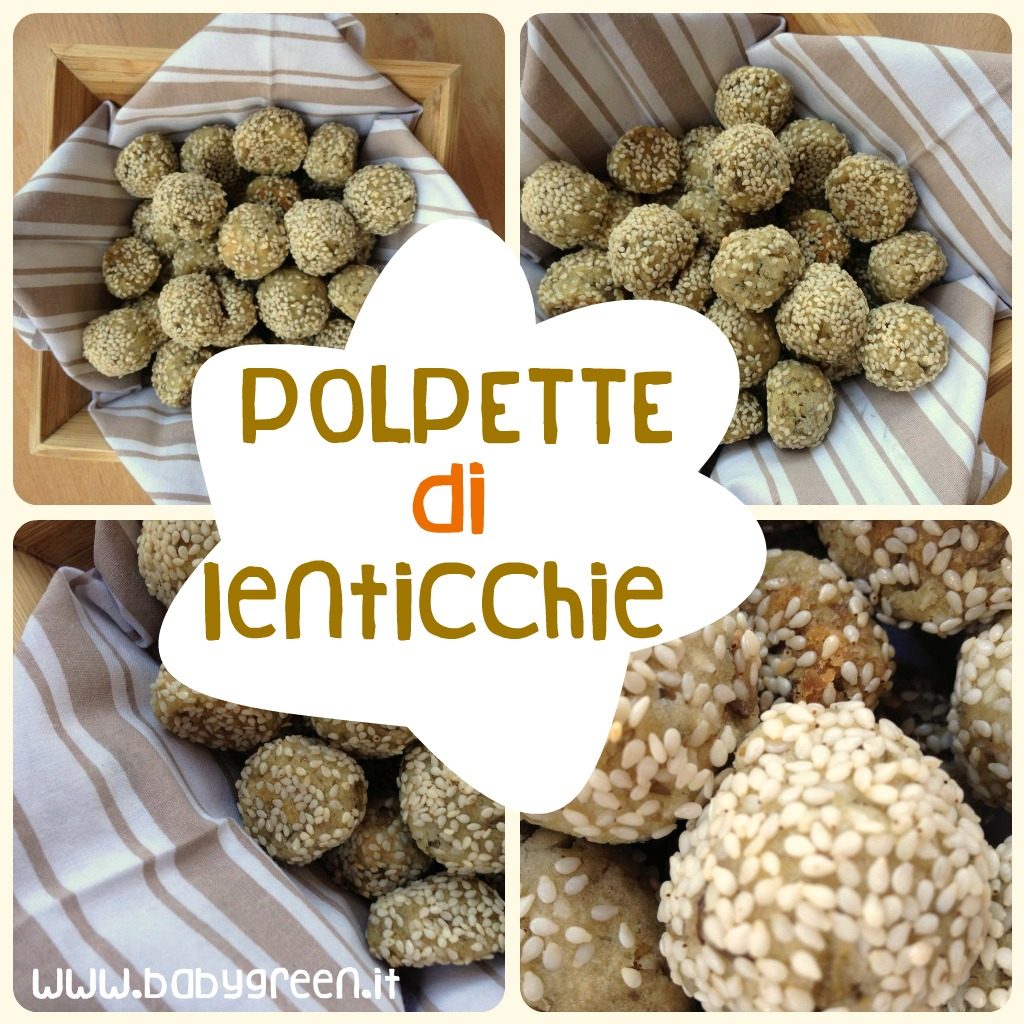 Polpette Di Lenticchie Per Bambini Ricetta Veloce Babygreen