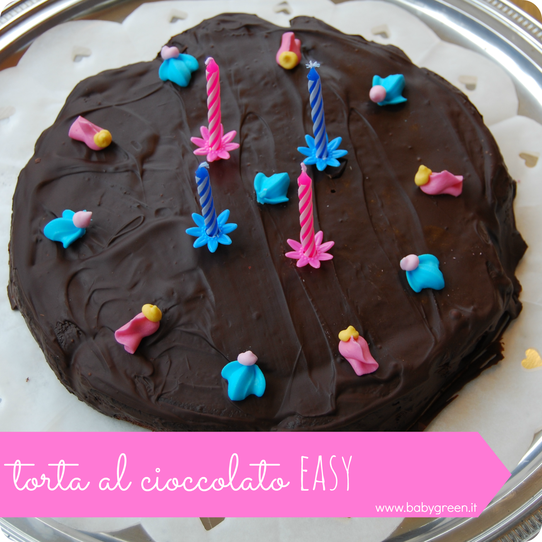 Torta Al Cioccolato Semplice Babygreen