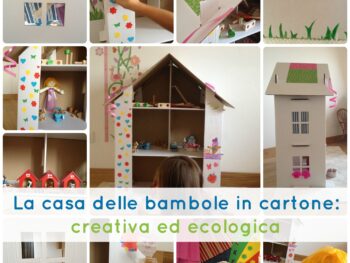 casa delle bambole di cartone