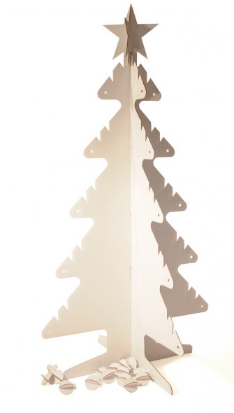 Albero di Natale di cartone