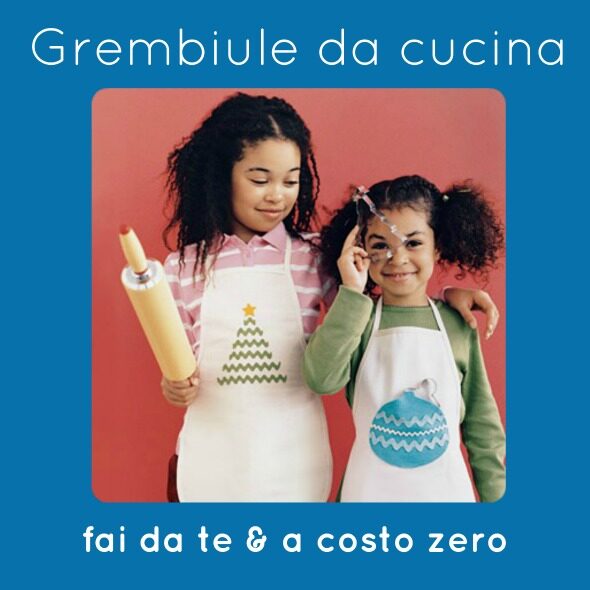 Grembiule da cucina fai da te