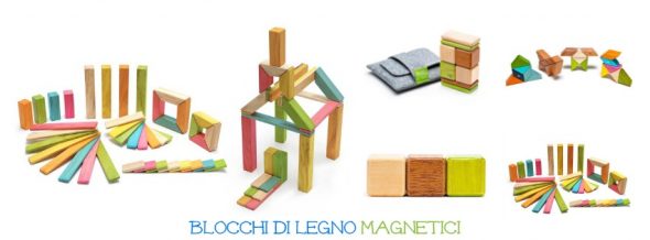 Costruzioni di legno magnetiche