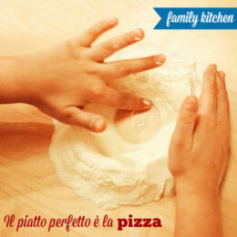 Fare la pizza con i bambini