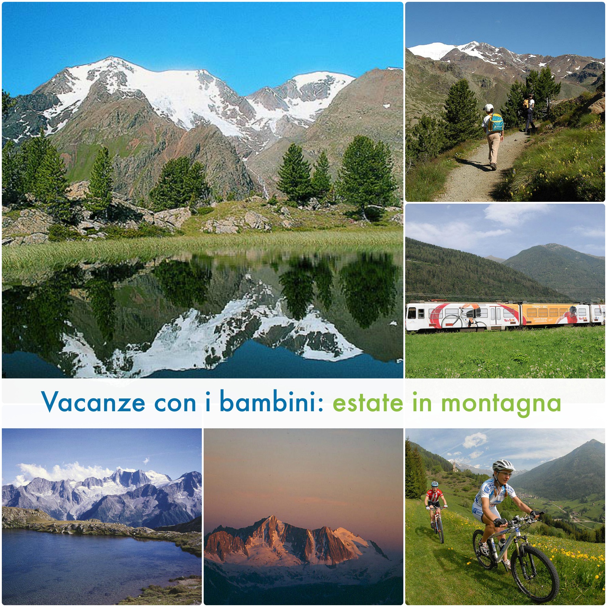 Montagna con i bambini