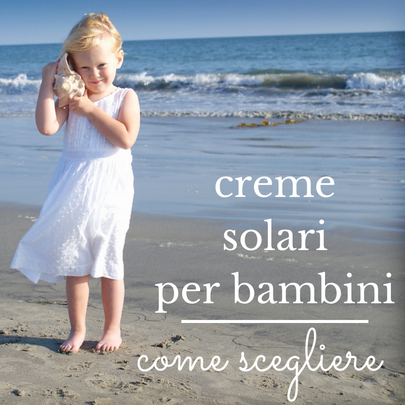 Creme solari per bambini