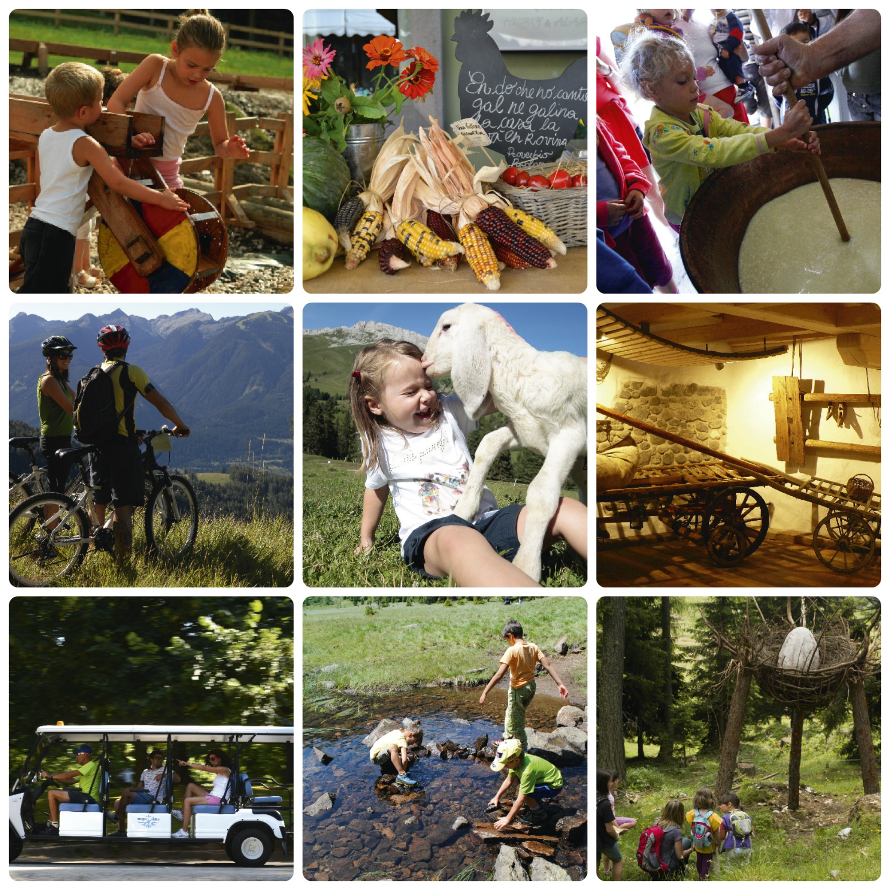 Montagna con bambini in Val di Fiemme