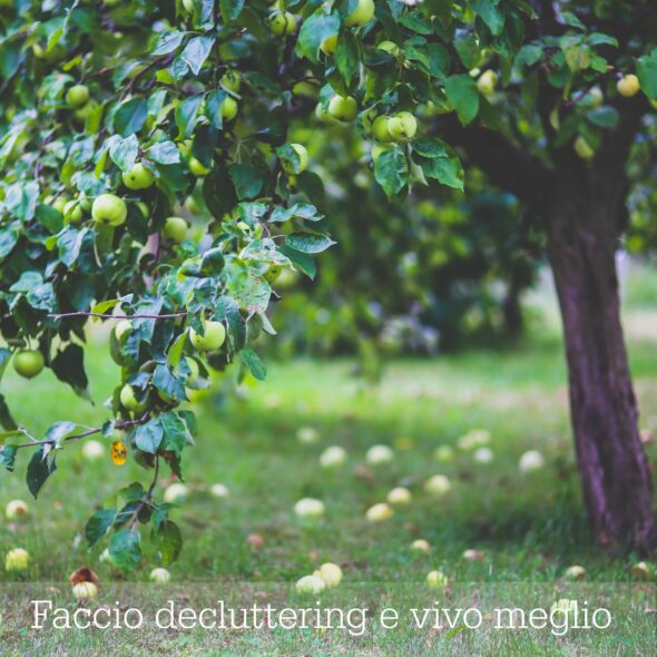 Decluttering e vivere semplice