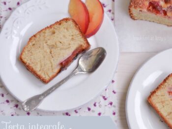 torta integrale con le prugne