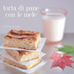 Torta di pane con le mele