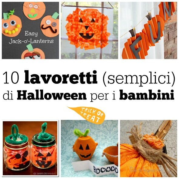 Lavoretti di Halloween