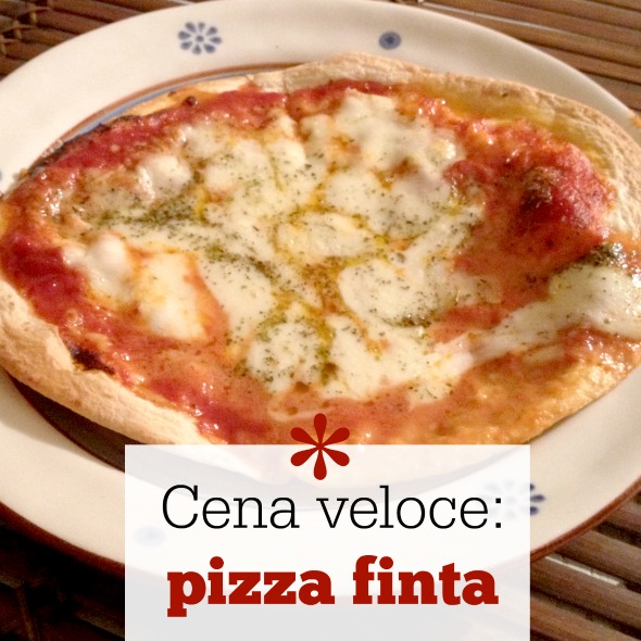 La ricetta della pizza finta