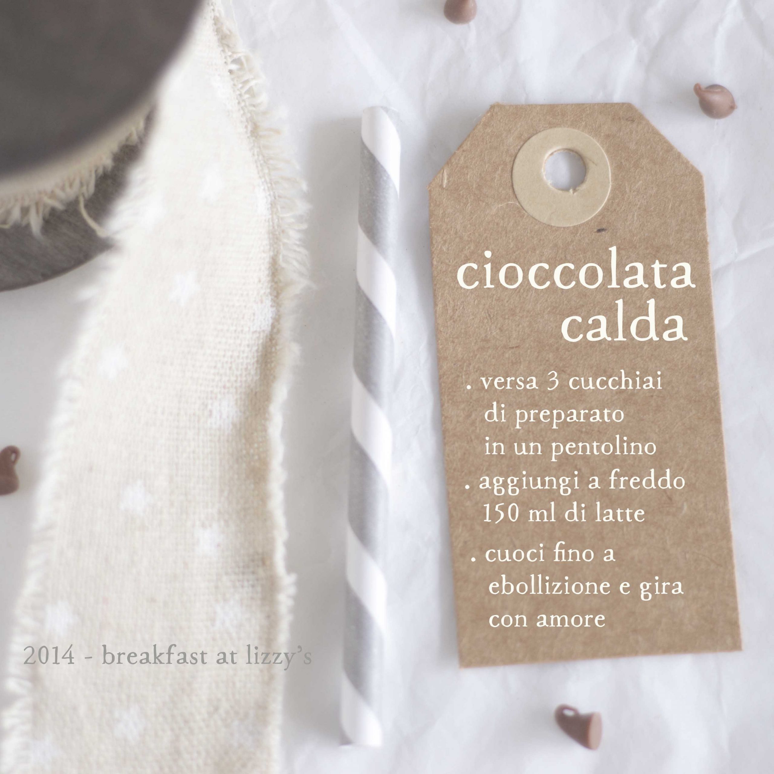 preparato per cioccolata calda