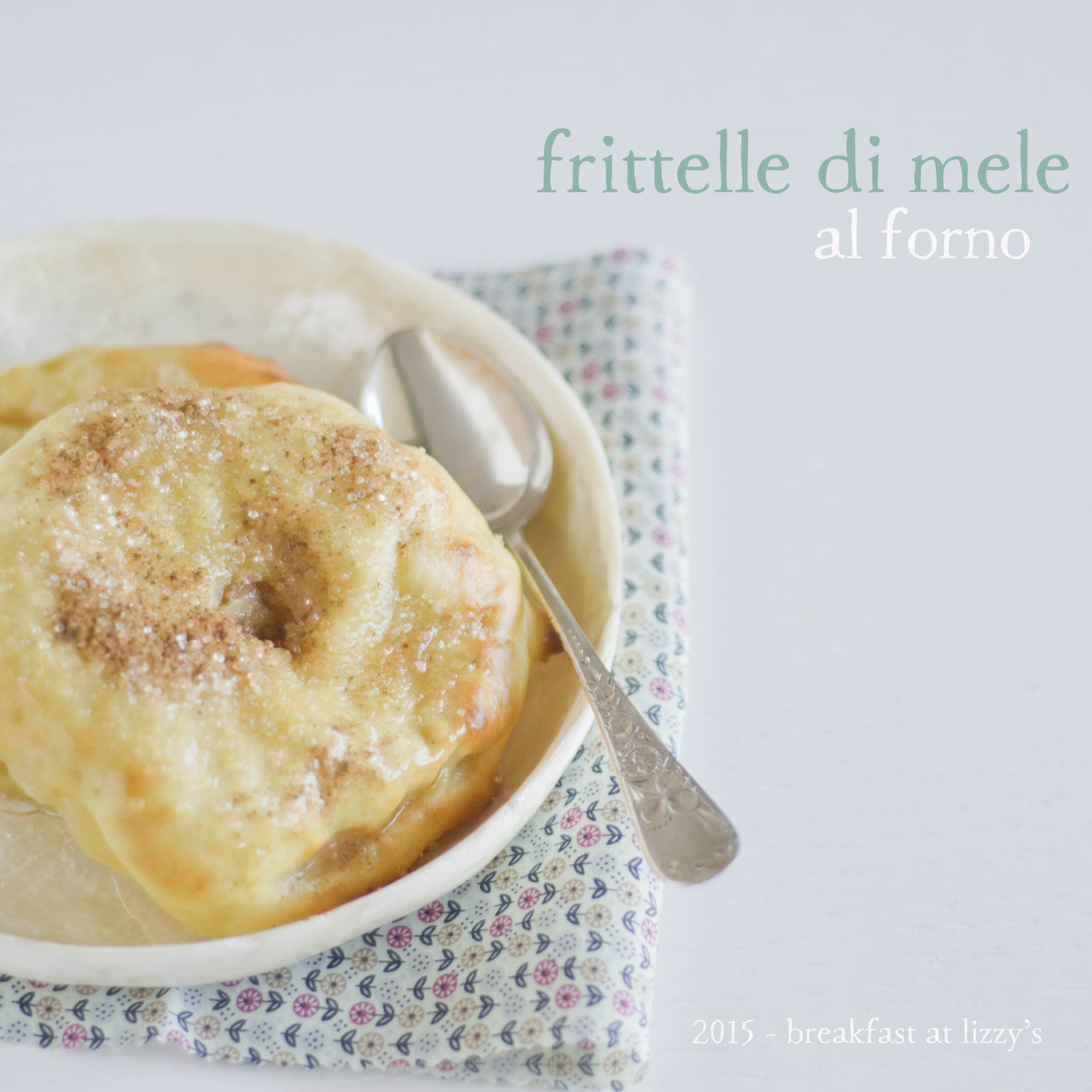 frittelle di mele al forno