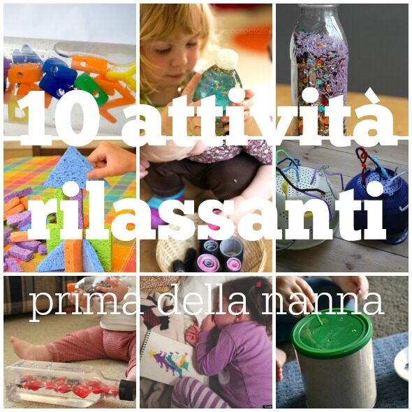 10 attività rilassanti prima della nanna