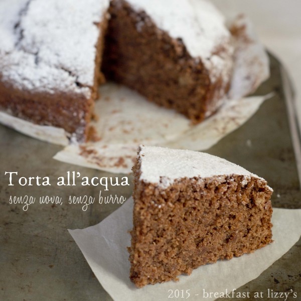 torta all'acqua