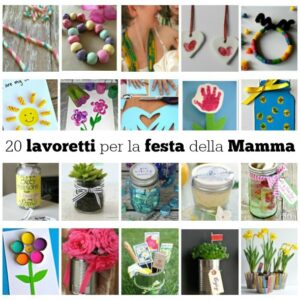20 lavoretti per la festa della Mamma