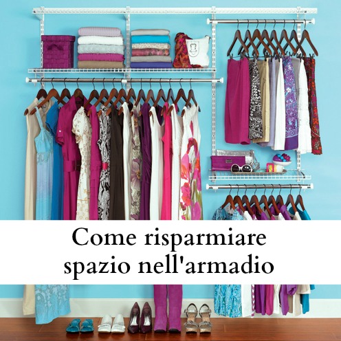 Come risparmiare spazio nell'armadio - BabyGreen