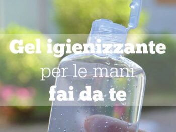 Gel igienizzante per le mani fai da te