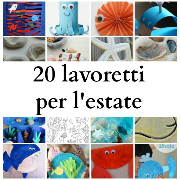 Lavoretti Di Natale Per Bambini 9 Anni.20 Lavoretti Per Bambini Per L Estate Babygreen