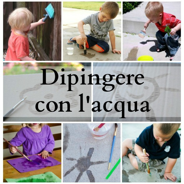 Dipingere con l'acqua - BabyGreen