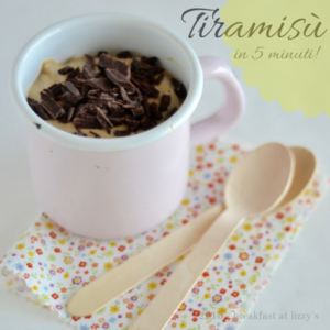 tiramisù in 5 minuti