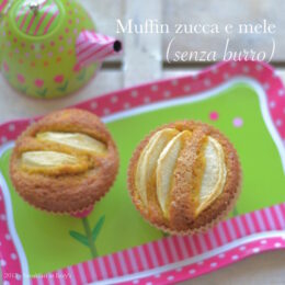 muffin di zucca e mele