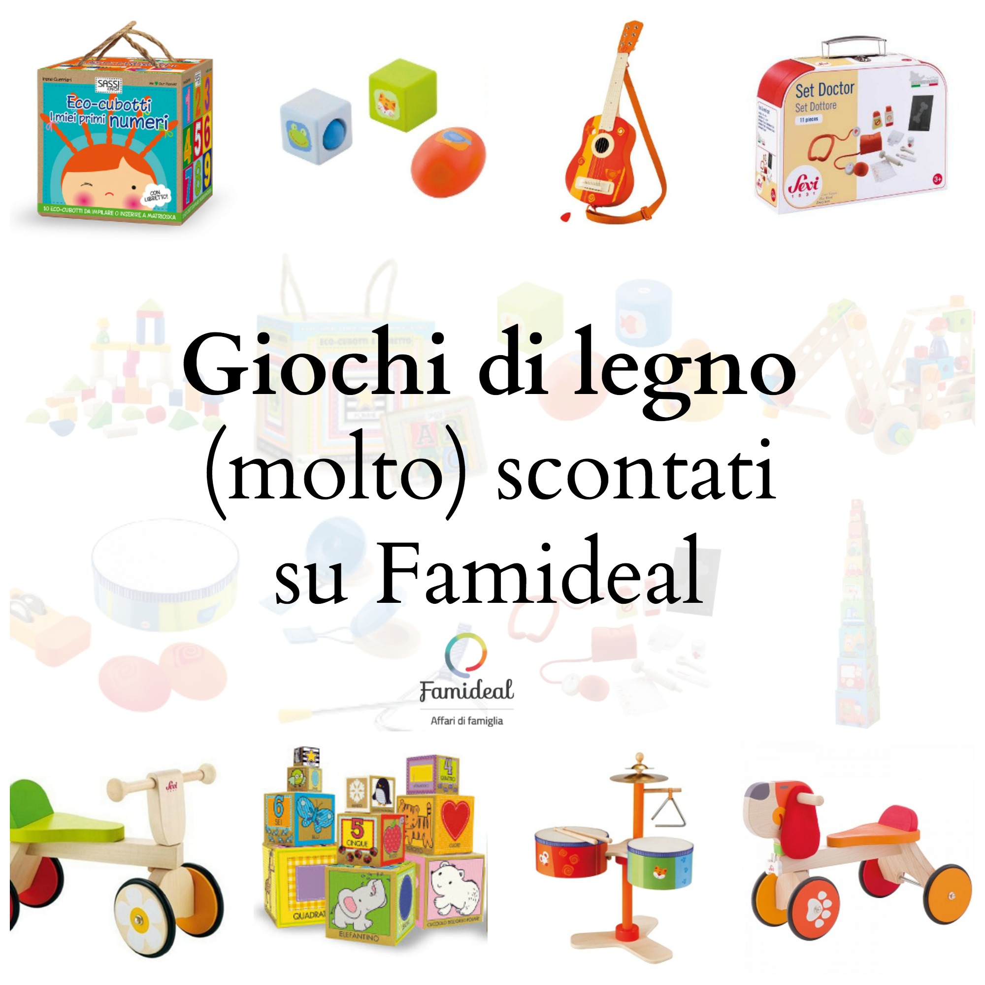 Giochi di legno (molto) scontati - BabyGreen