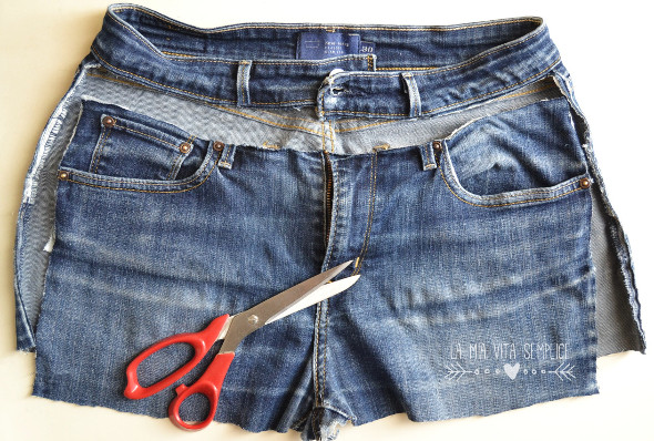 Come riciclare i jeans in un grembiule