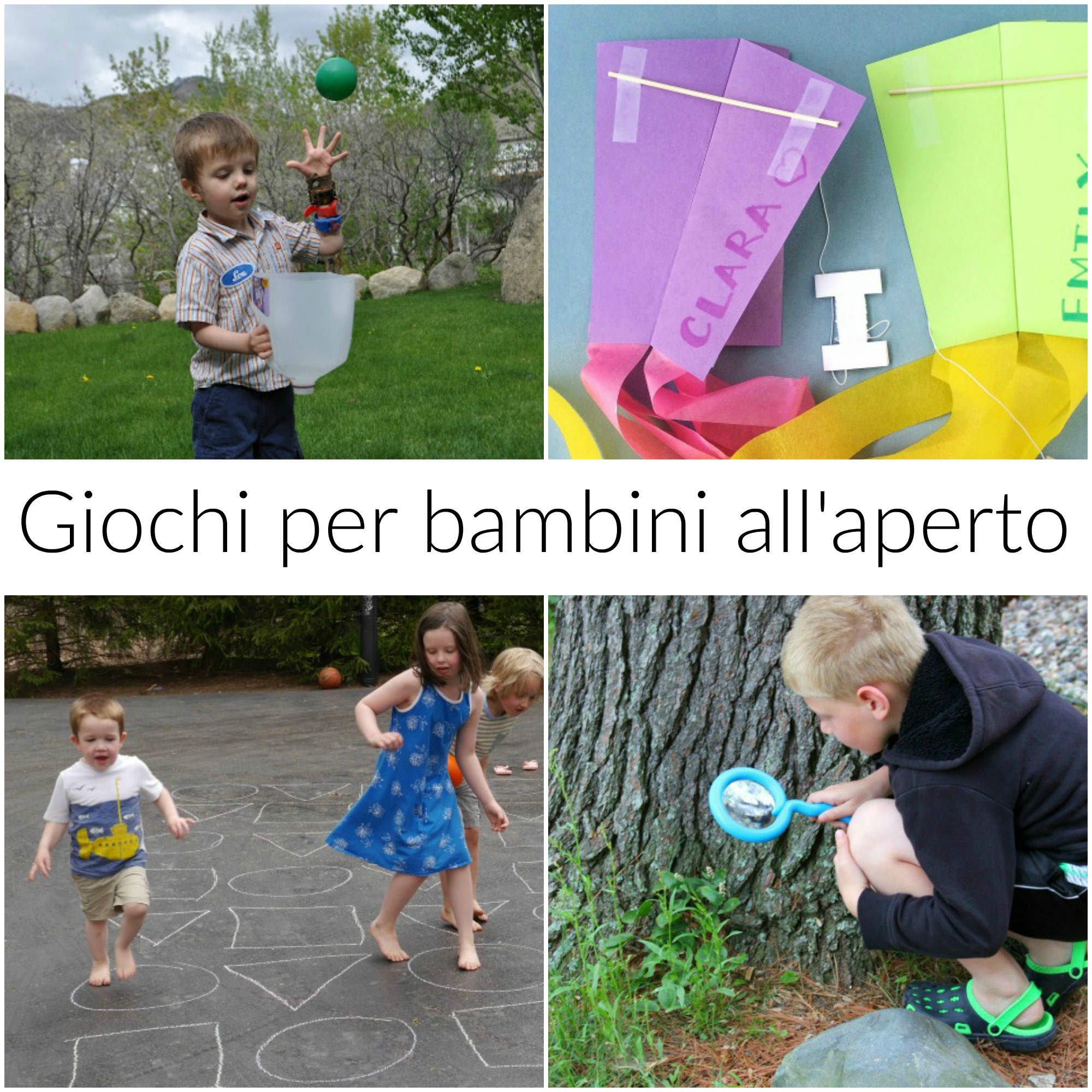 Gioco per bambini : la gara a coppie