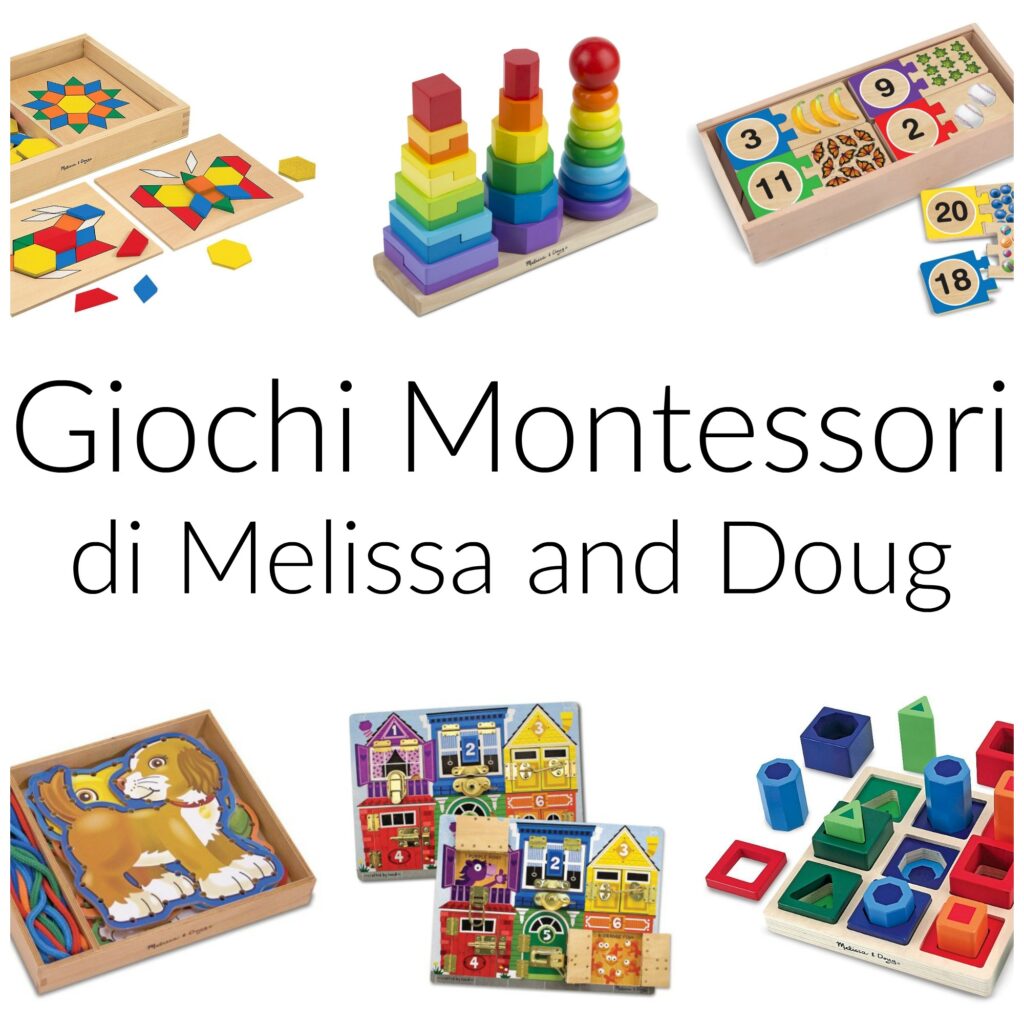 giocattoli montessori 1 anno