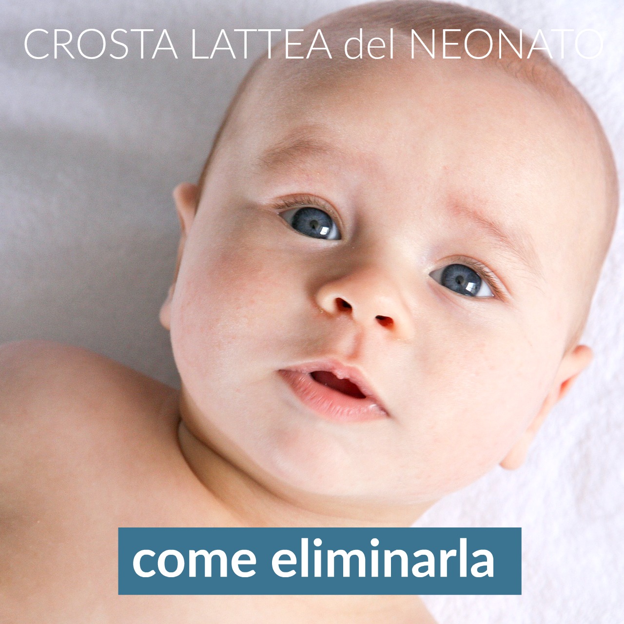 Come eliminare la crosta lattea