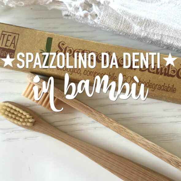 Spazzolino da denti in bambù