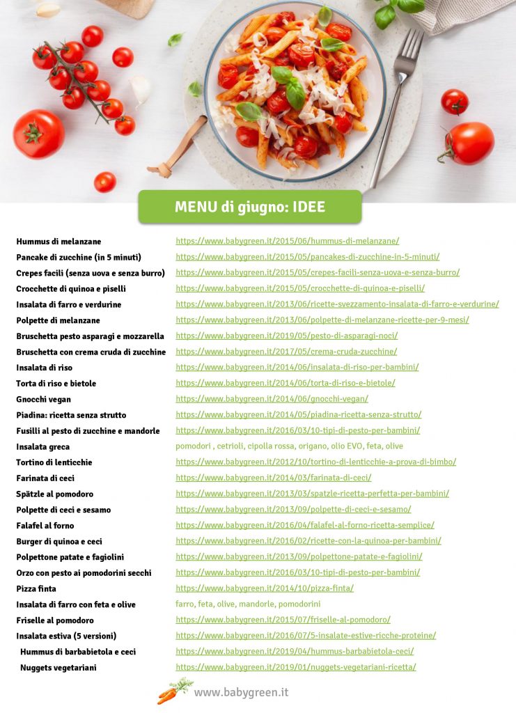 giugno-menu