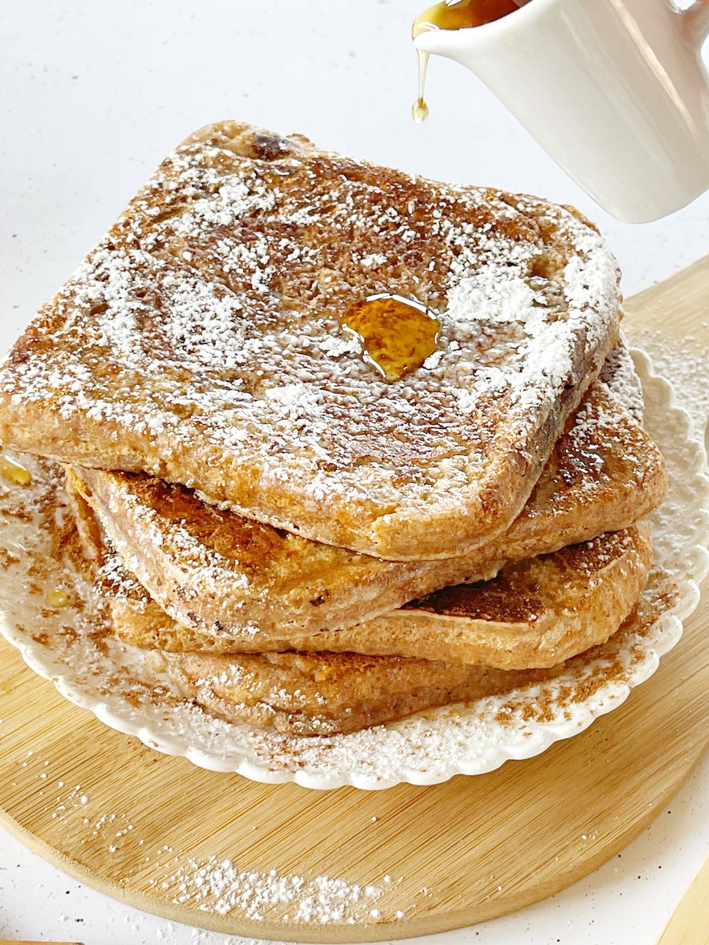 French toast senza uova vegani