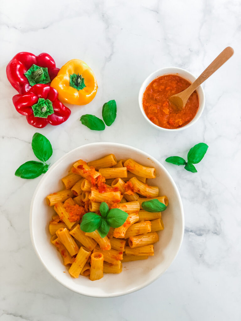 pasta-crema-peperoni