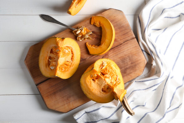zucca tagliata